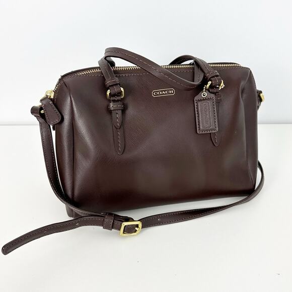 Coach Handbags - Coach Peyton Bennett Mini Satchel Brown